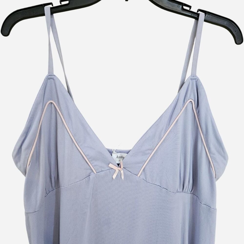 y2k coquette fairy light purple pink bow slip dress plus size